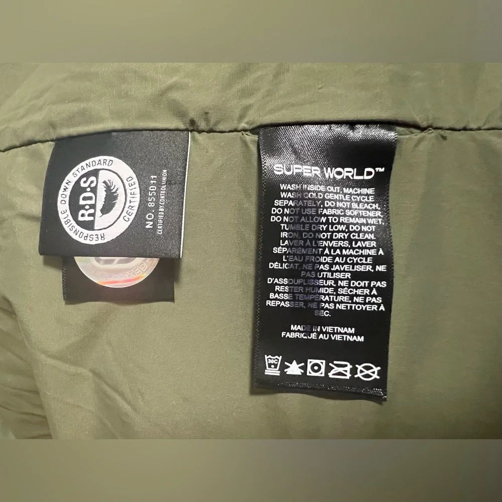 Tna The Super Puff₂O™ Mid Length - Rainstop™  Sz S - Picture 6 of 14